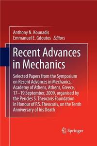 Recent Advances in Mechanics