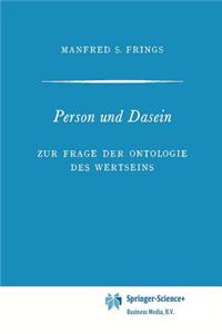 Person Und Dasein