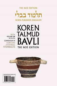 Koren Talmud Bavli V18b: Sota, Daf 14a-32a, Noe? Color Pb, H/E