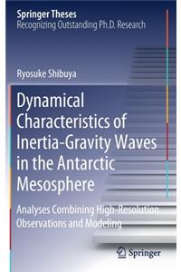 Dynamical Characteristics of Inertia-Gravity Waves in the Antarctic Mesosphere