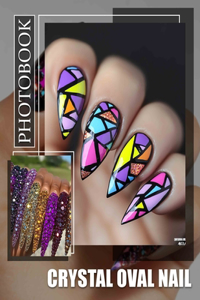 Crystal Oval Nail Photo Book