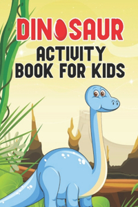 Dinosaur Activity Book For Kids