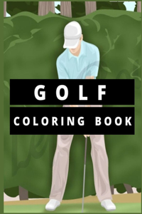 golf coloring book
