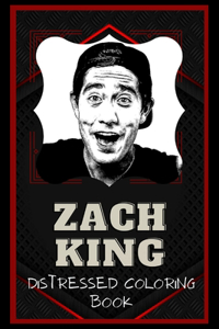 Zach King Distressed Coloring Book
