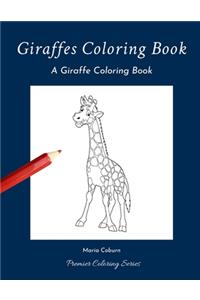 Giraffes Coloring Book