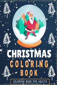 Christmas Coloring Book - Christmas gift for adults - Christmas coloring book for adults