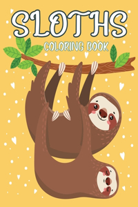 Sloths Coloring Book