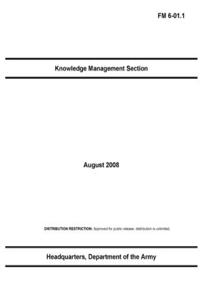 FM 6-01.1 Knowledge Management Section