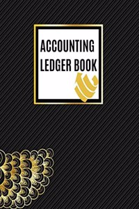 Accounting Ledger Book : Wonderful Finish Cover Design Log Book / Simple and Easy Accounting Ledger for Recorder and Tracking Your Business