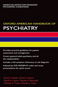 Oxford American Handbook of Psychiatry