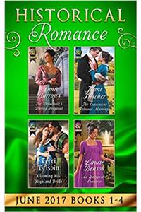 Historical Romance Collection: June 2017 Books 1 - 4