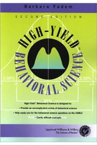 High-yield Behavioral Science (High-Yield Series)