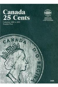 Official Whitman Coin Folder: Canada Quarters (25 Cents) #4: 1990-2000