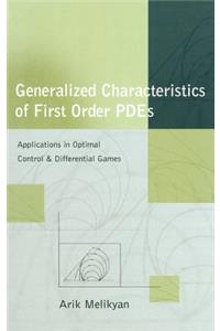 Generalized Characteristics of First Order Pdes