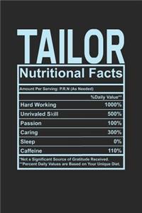 Tailor Nutritional Facts