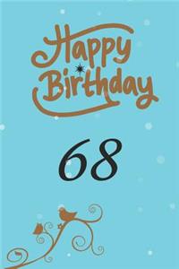 Happy birthday 68