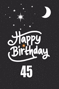 Happy birthday 45