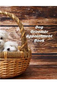 Dog Groomer Appointment Book