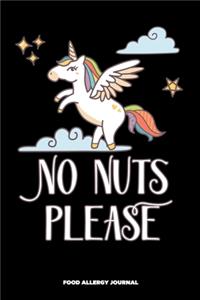 No Nuts Please Food Allergy Journal