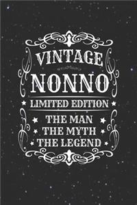 Vintage Nonno Limited Edition The Man Myth The Legend