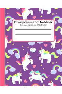 Primary Composition Notebook Story Paper Journal