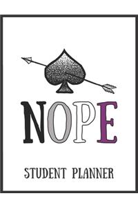 Nope Student Planner