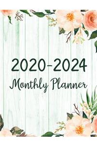 2020-2024 Monthly Planner
