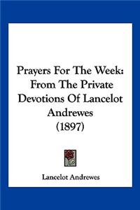 Prayers For The Week