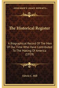 The Historical Register