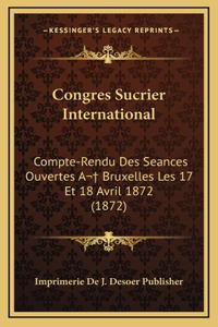 Congres Sucrier International