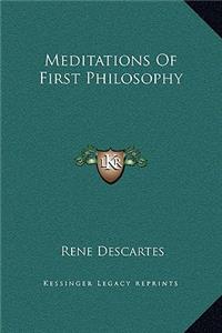 Meditations Of First Philosophy