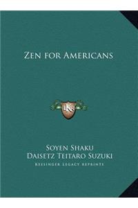 Zen for Americans