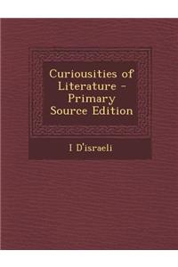 Curiousities of Literature
