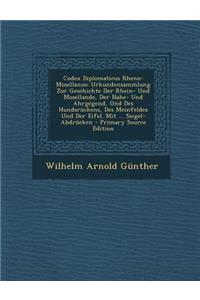Codex Diplomaticus Rheno-Mosellanus