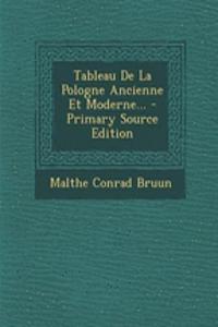Tableau De La Pologne Ancienne Et Moderne...