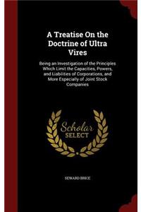 A Treatise on the Doctrine of Ultra Vires