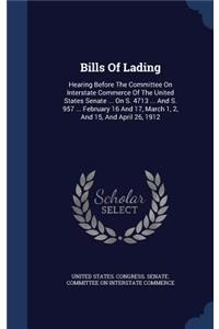 Bills Of Lading