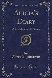 Alicia's Diary