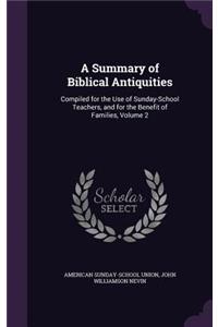 A Summary of Biblical Antiquities