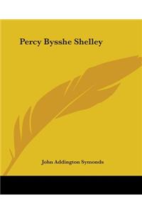 Percy Bysshe Shelley