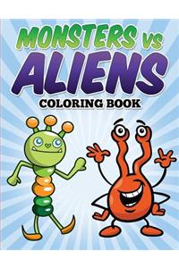 Monsters vs Aliens Coloring Book