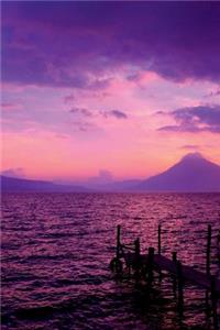 Sunset at Lake in Guatemala Journal