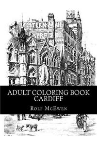 Adult Coloring Book - Cardiff