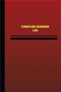 Furniture Designer Log (Logbook, Journal - 124 pages, 6 x 9 inches)