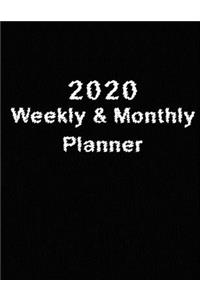 2020 Weekly & Monthly Planner