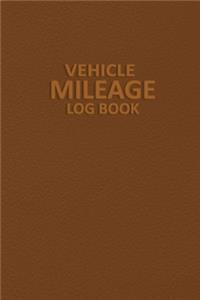 Vehicle Mileage Log Book