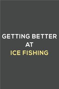 getting better at ice fishing