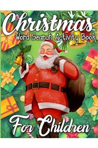 Christmas Word Search Activity Book for Children