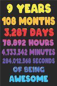 9 Years Of Being Awesome