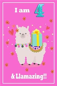I am 4 & llamazing